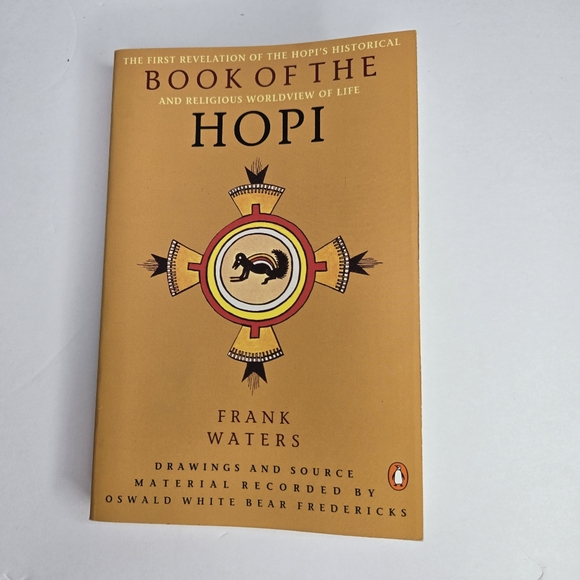 Book of the Hopi: Frank Waters 1977 45th Print Penguin Trade PB Native Studies - Picture 1 of 12